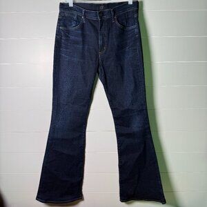 Citizens of Humanity COH Fleetwood High Rise Flare Jeans Dark Wash Size 30 NWOT